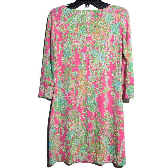 Lilly Pulitzer Sophie Dress Pink Southern Charm Shift Dress - Picture 2 of 5